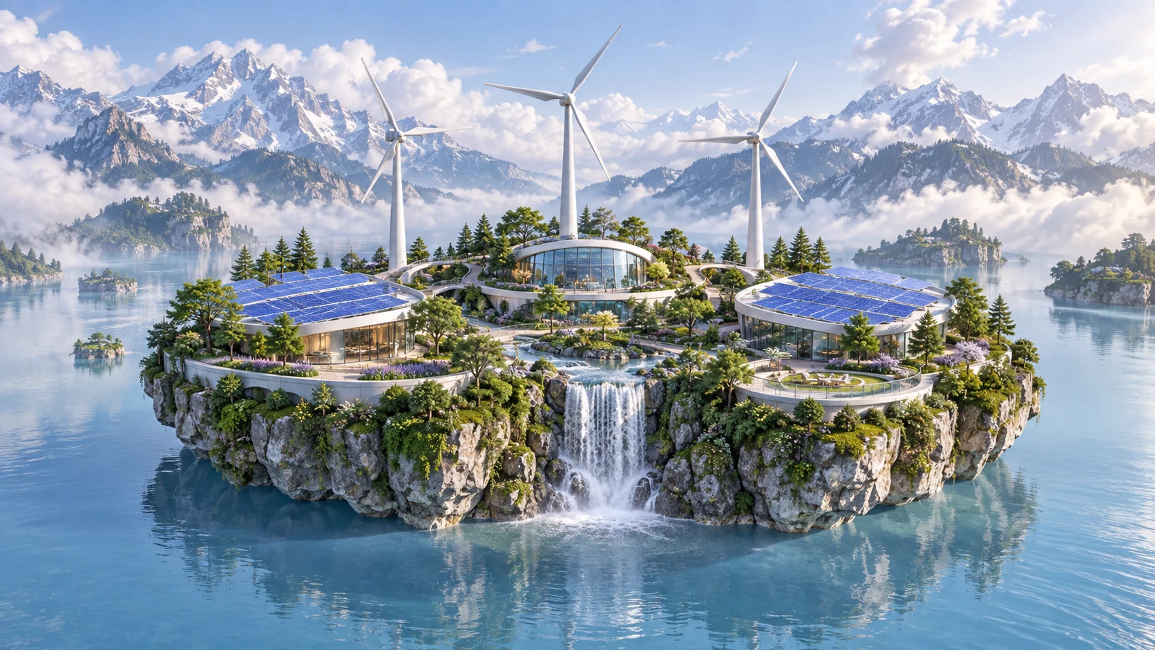 Renewable Energy concept world